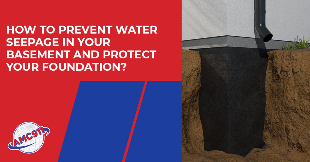 water seepage in basement