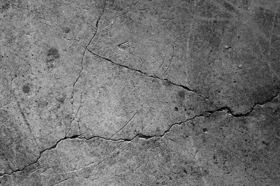 Crack concrete texture surface background.