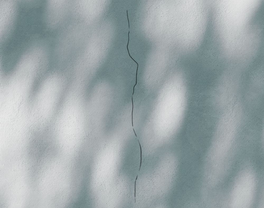 Most non-structural cracks are hairline cracks, meaning they are less than 1/8 of an inch wide.